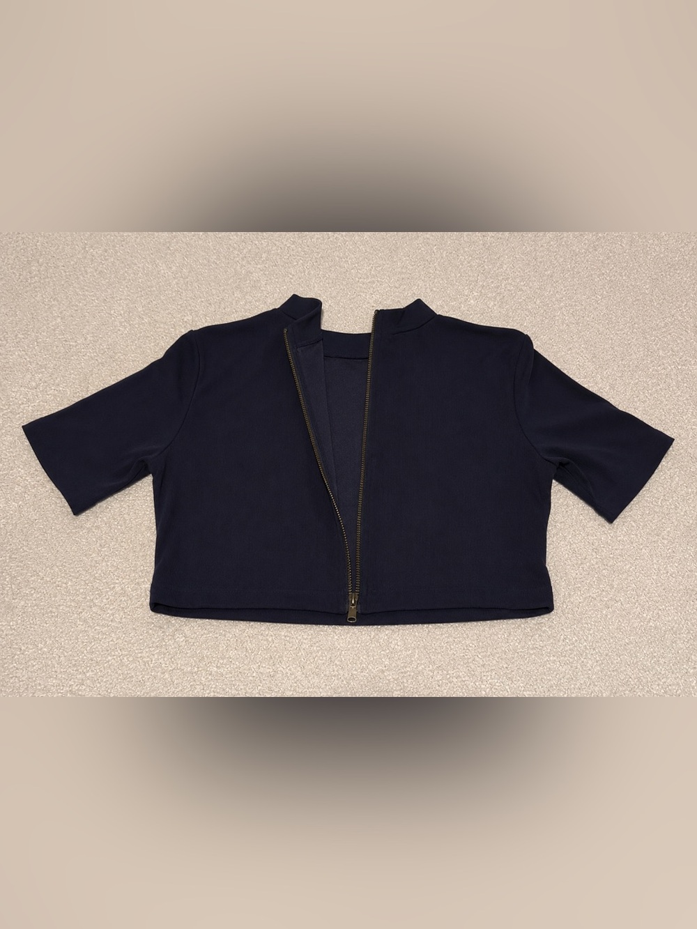The Hanger Ribbed Navy Midi Skirt Set – Medium - Picture 9 of 9